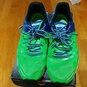 Asic gel neon gen/blue size 12